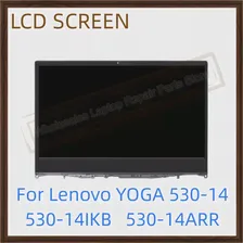 14,0 "ЖК-экран для ноутбука В сборе HD FHD Для Lenovo YOGA 530-14IKB Yoga 530-14ARR 530-14 Сенсорный экран С рамкой 81H9