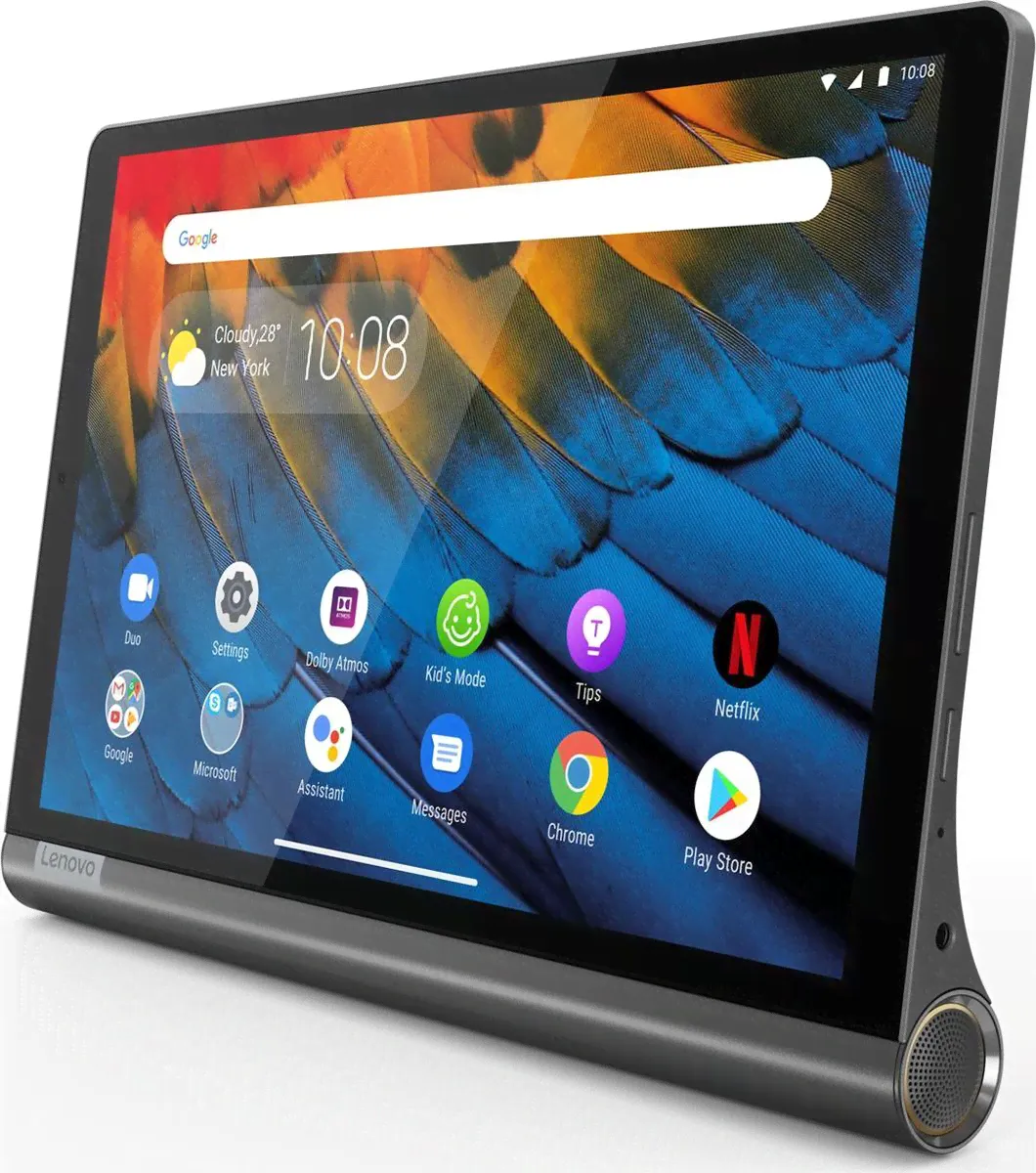 Lenovo Планшет Yoga Smart Tab Wi-Fi, 10.1" 4 ГБ/64 ГБ, темно-серый