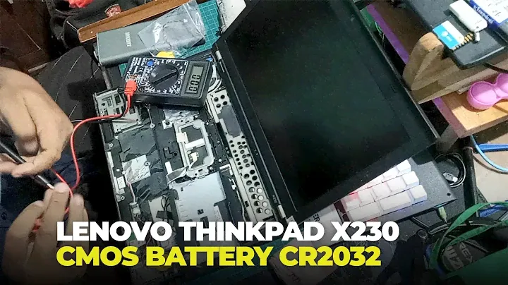 Lenovo ThinkPad X230 | CMOS Battery Replacement CR2032
