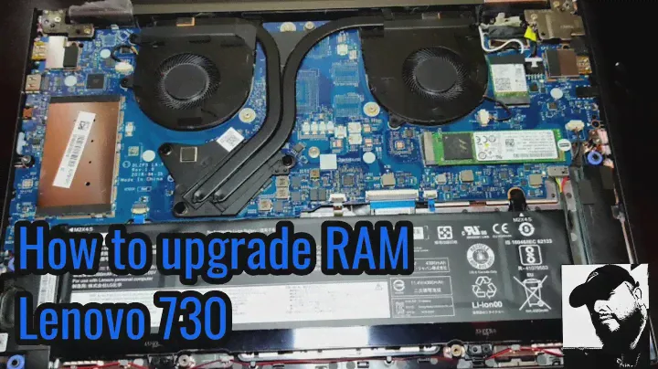 How to upgrade RAM on Lenovo Yoga 730-15IKB (Super easy)