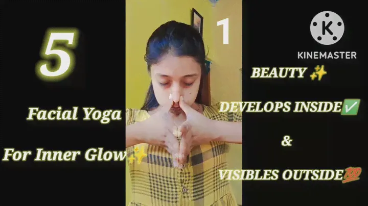 Face Yoga For Glowing, Wrinkle Free, Clear Skin| 5 Facial Yoga For Inner Glow| Young Forever