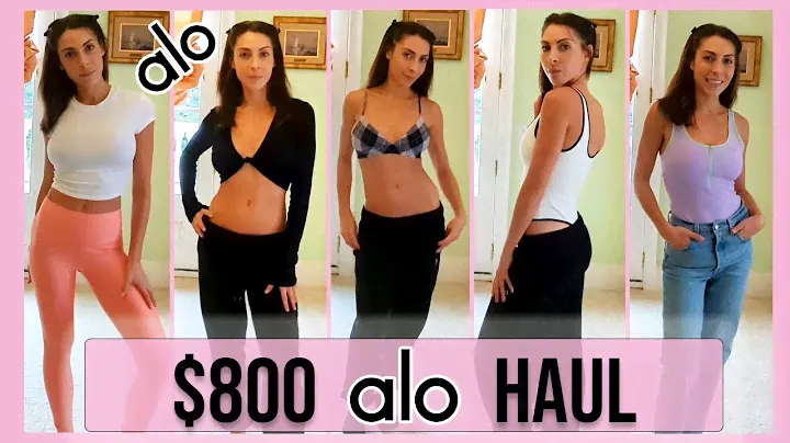 I DROPPED $800 ON ALO YOGA… WAS IT WORTH IT? | BRAND NEW ALO YOGA TRY ON HAUL REVIEW!