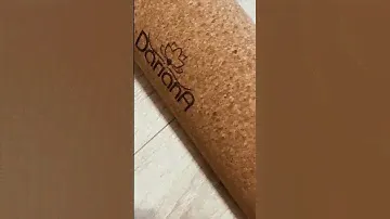 Пробковый коврик для йоги. Распаковка. Yoga 🧘‍♀️