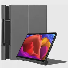 Для Lenovo Yoga Tab 13 Case 2021 YT-K606F Искусственная Кожаная Складная Подставка Жесткий Чехол для ПК для Lenovo Yoga Pad Pro 13-дюймовый Чехол для Планшета