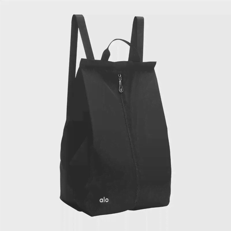 🛍 Легкий спортивный рюкзак Alo Yoga, складная дорожная сумка, сумка для йоги, сумка через плечо-2