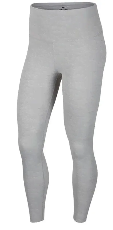Леггинсы Nike Yoga Luxe 7/8 Tight W - particle grey/heather/platinum tint-0