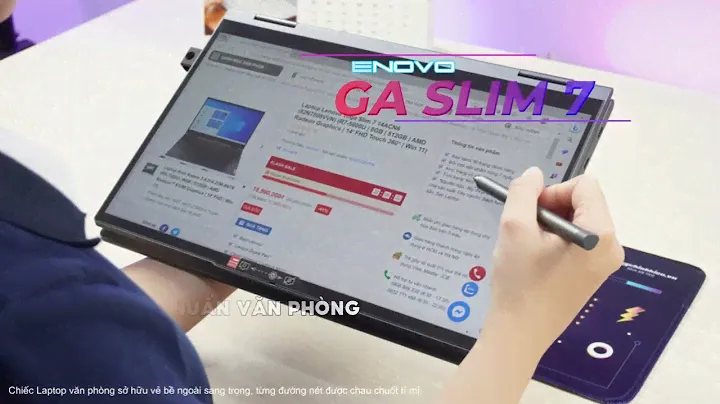 Lenovo Yoga 7 - Chiếc laptop cao cấp, mỏng nhẹ, màn hình cảm ứng giá hấp dẫn