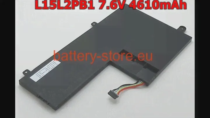 New arrival Laptop battery L15L2PB1 for Yoga 510 15IKB 7.6V 4610mAh