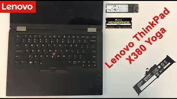 Lenovo ThinkPad X380 Yoga Battery Replacement | Disassembly