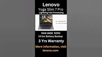 Economy Laptop : Lenovo Yoga Slim 7 pro