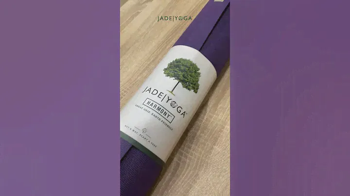 Jade Yoga Harmony in Pupler #jadeyoga #rubbermat #yogamat #yogapractice #antislip