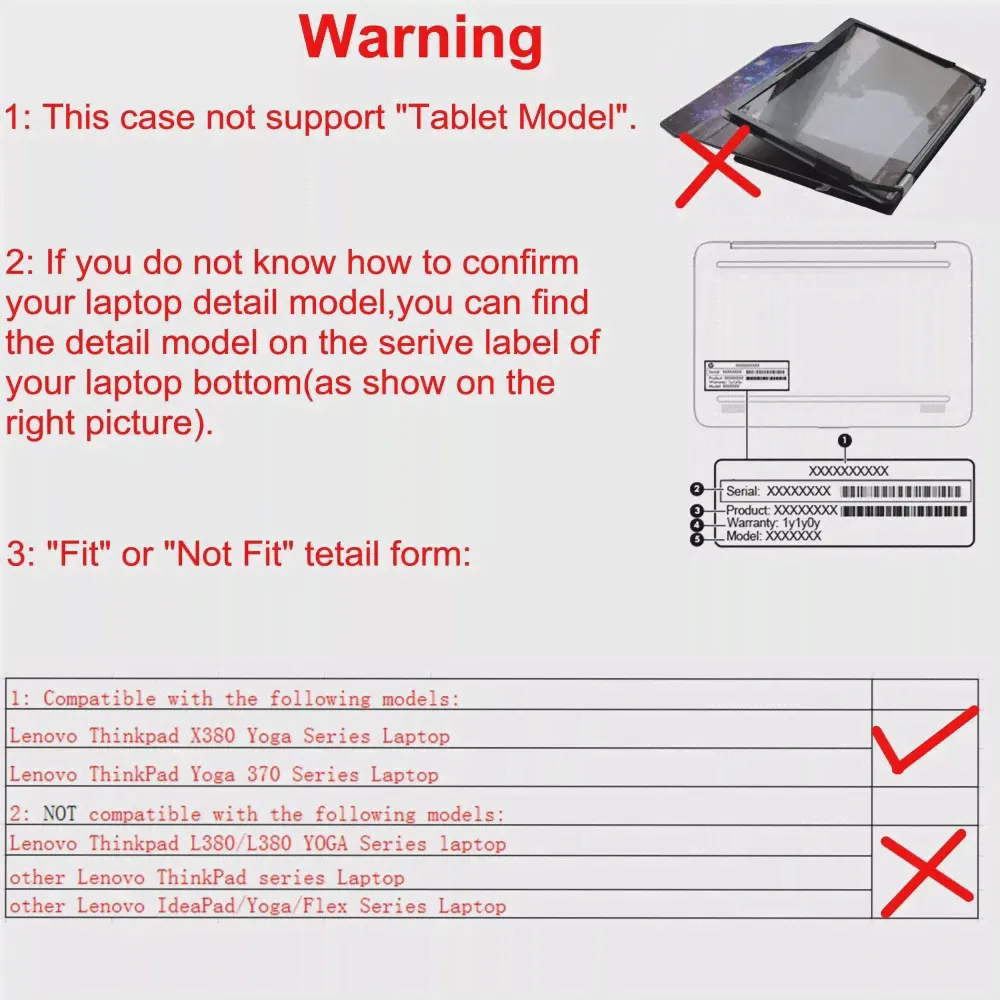 Чехол для ноутбука, чехол для ноутбука Lenovo Thinkpad X380 Yoga и ThinkPad Yoga серии 13,3, чехол, сумочка (art.: 7aa1851e8)-1