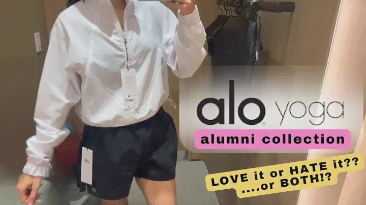 ALO YOGA | ALUMNI COLLECTION | The Fashion Try On